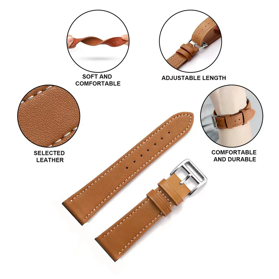 Correa De Cuero Para Apple Watch 38 40 41mm-4