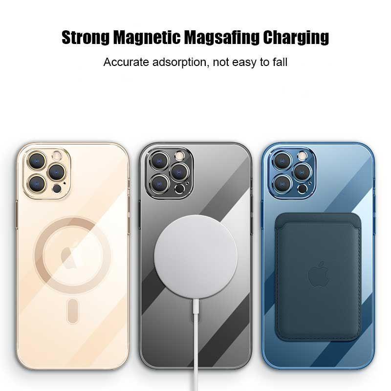 Carcasa Magsafe Para iPhone XR / Colores Metalizado-2