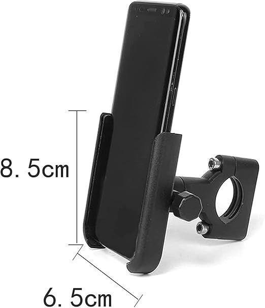 Soporte Aluminio De Teléfono Para Moto Bicicleta Manillar-7