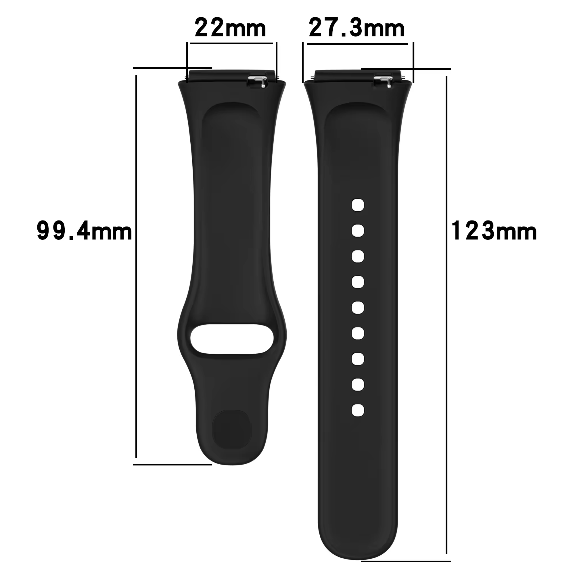 Correa Silicona Para Xiaomi Watch 3 Active / Redmi Watch 3 Lite-4