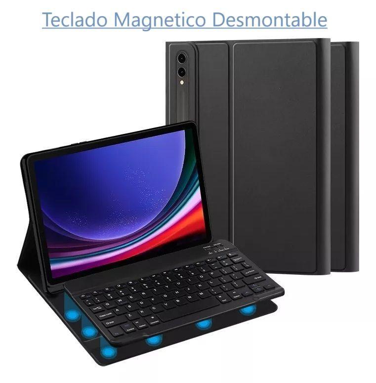 Funda con Teclado para Samsung Galaxy Tab S10 Plus 12.4" Negro-1