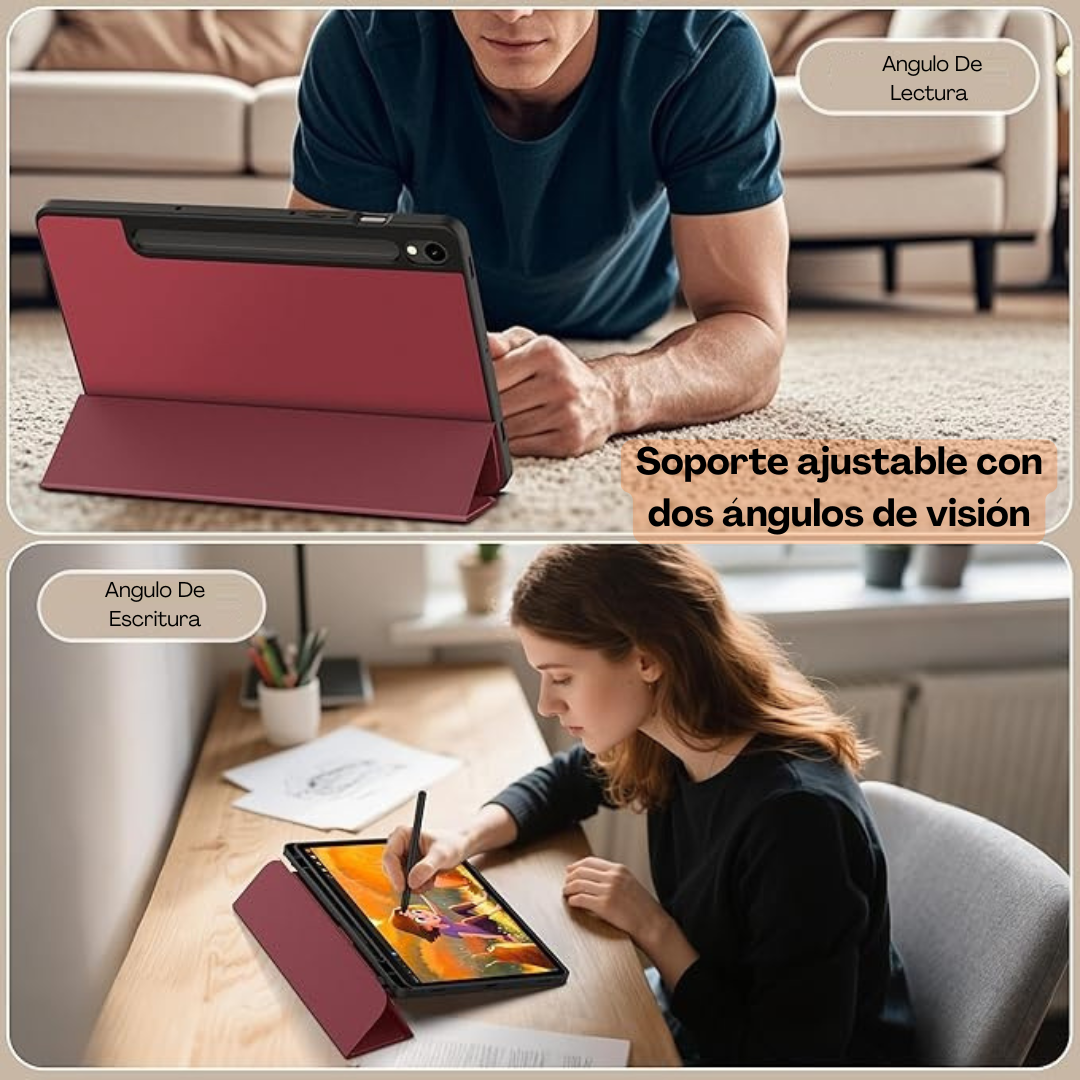 Carcasa Funda Para Samsung Galaxy Tab S10 / S9 / S9 Fe / 10.9 /11 - Vino-2