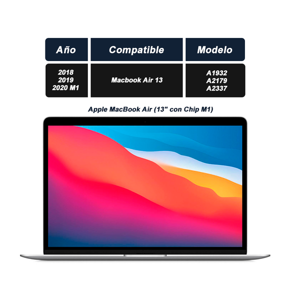 Carcasa Compatible Con Macbook Air 13 A1932 A2179 A2337-4