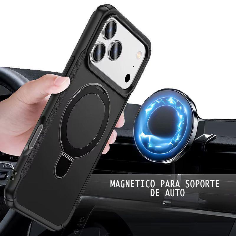 Carcasa Reforzada con Soporte Magnetico iPhone 17 pro max-1