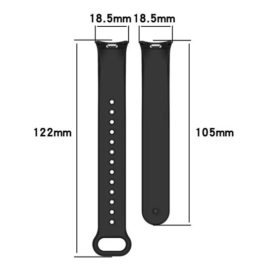 Correa Silicona Compatible Con Xiaomi Watch Mi Band 9 8-7