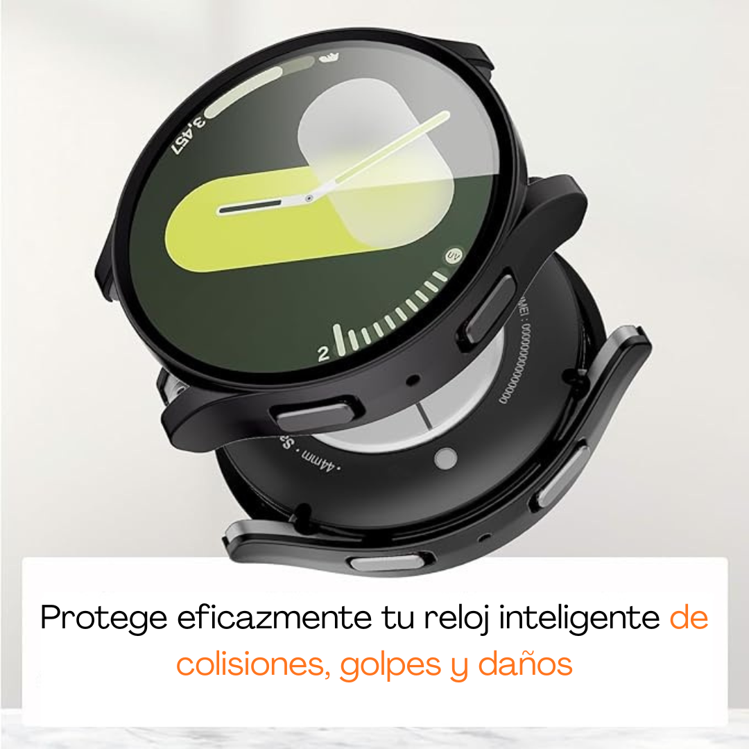 Protector Carcasa Para Samsung Watch 5 / watch 4 / 44mm Negro-3