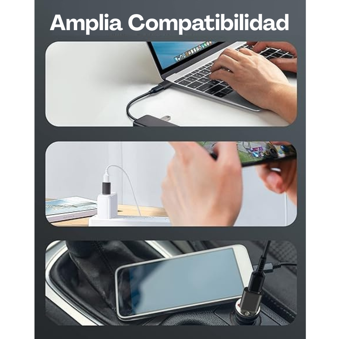 Adaptador Tipo C Hembra A USB Macho 3 0 OTG-3