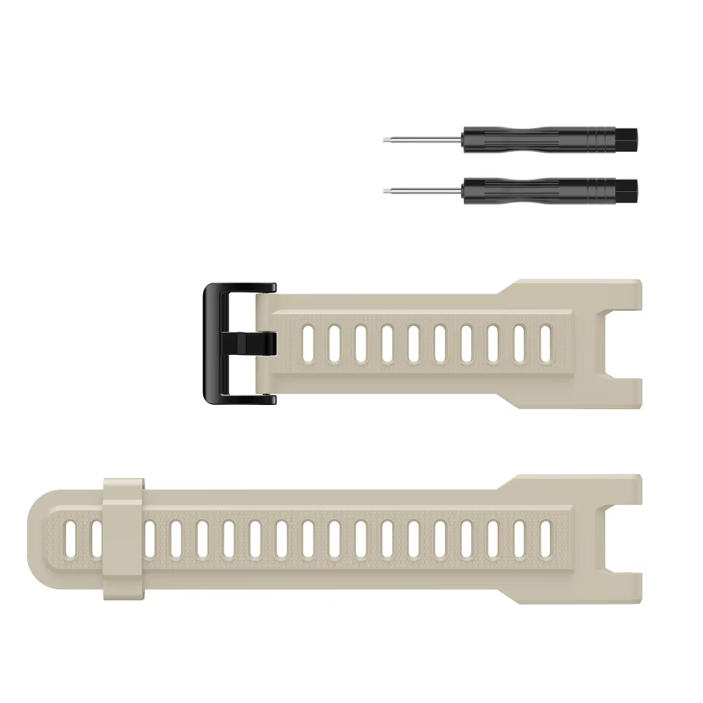 
Correa Silicona Compatible Con Amazfit T Rex T Rex Pro Blanco Marfil-3