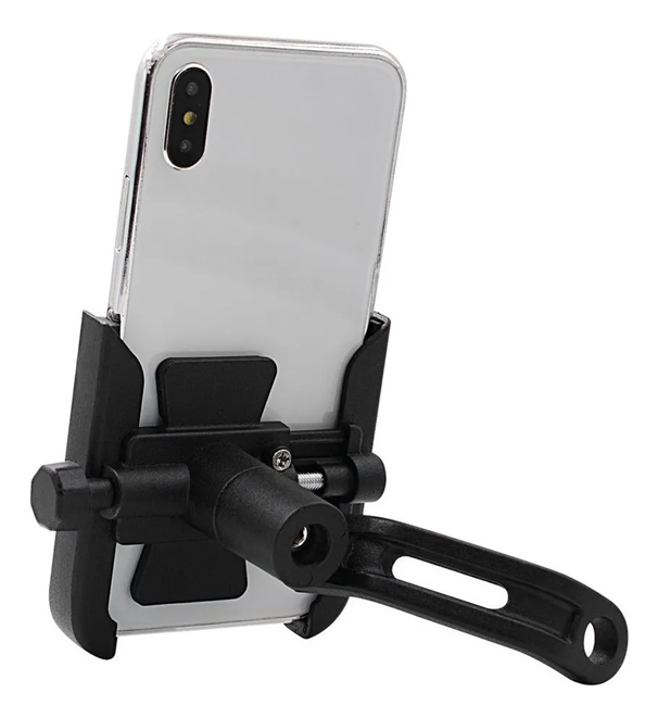 Soporte Aluminio De Teléfono Para Moto Motocicleta  / Espejo Retrovisor-5