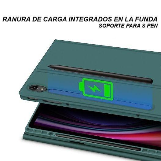 Funda con Teclado para Samsung Galaxy Tab S10 FE / S9 / S9 FE 10.9 inch -2