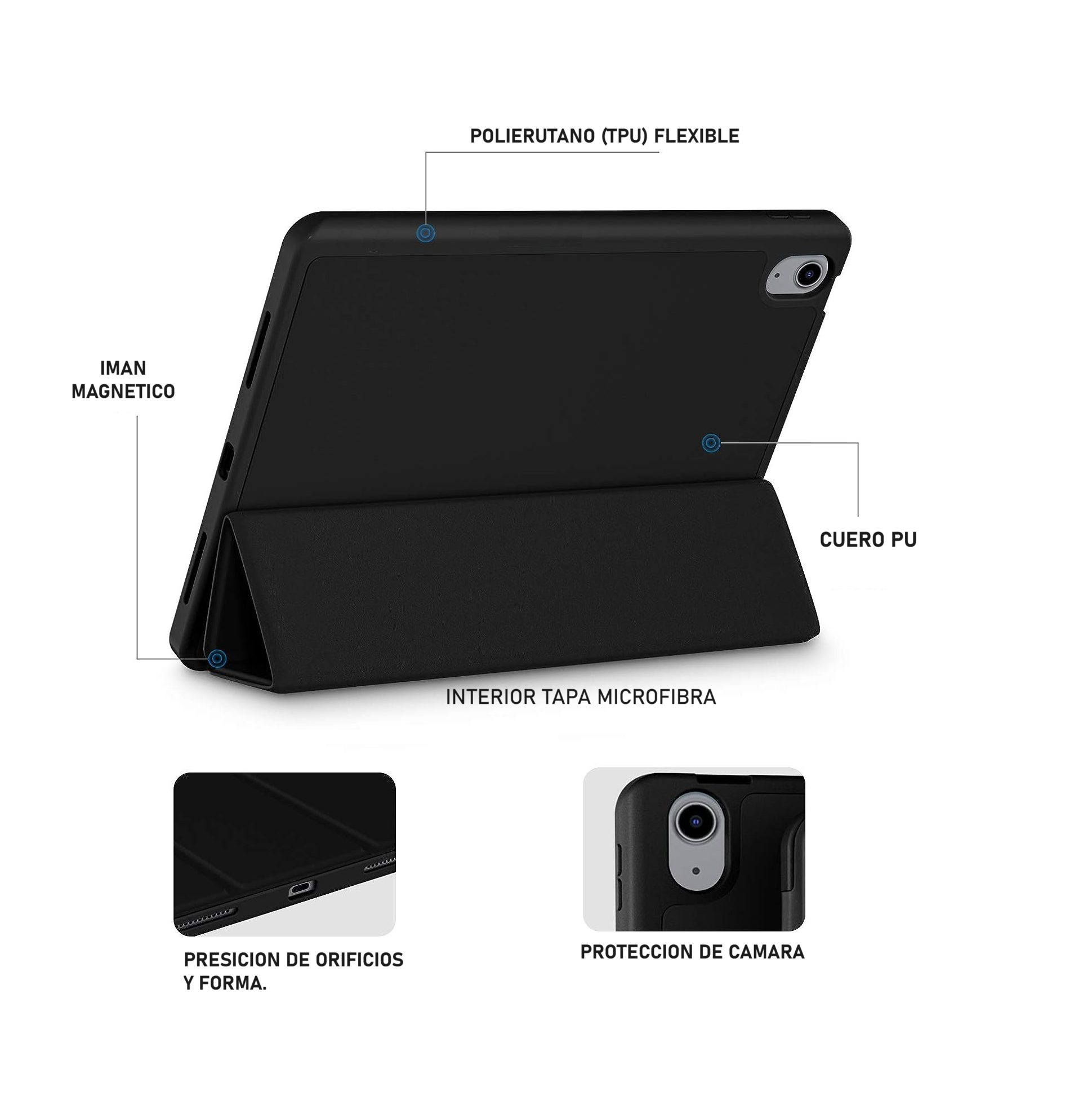 Carcasa Smart Cover Para iPad Air 11" 2024-3