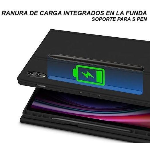 Funda con Teclado para Samsung Galaxy Tab S10 S9 11 inch / S9 FE 10.9 inch -4