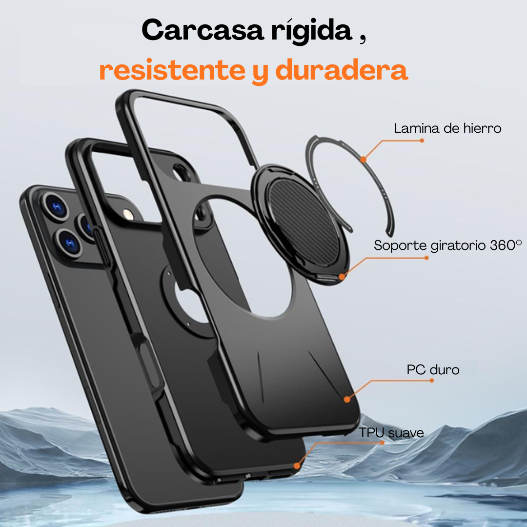 Carcasa Reforzada Proteccion Camara Para iPhone 17 Pro Max-2
