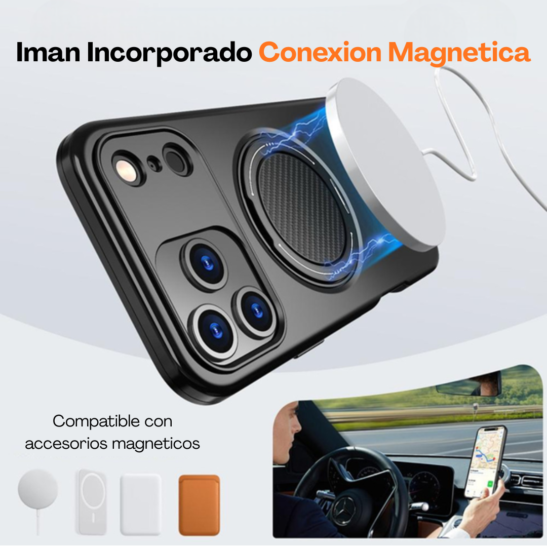 Carcasa Reforzada Proteccion Camara Para iPhone 17 Pro Max-3
