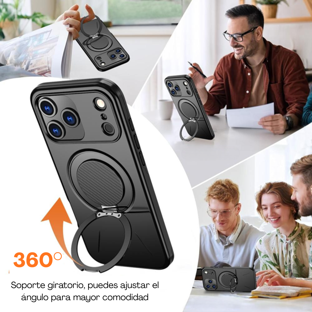 Carcasa Reforzada Proteccion Camara Para iPhone 17 Pro Max-4