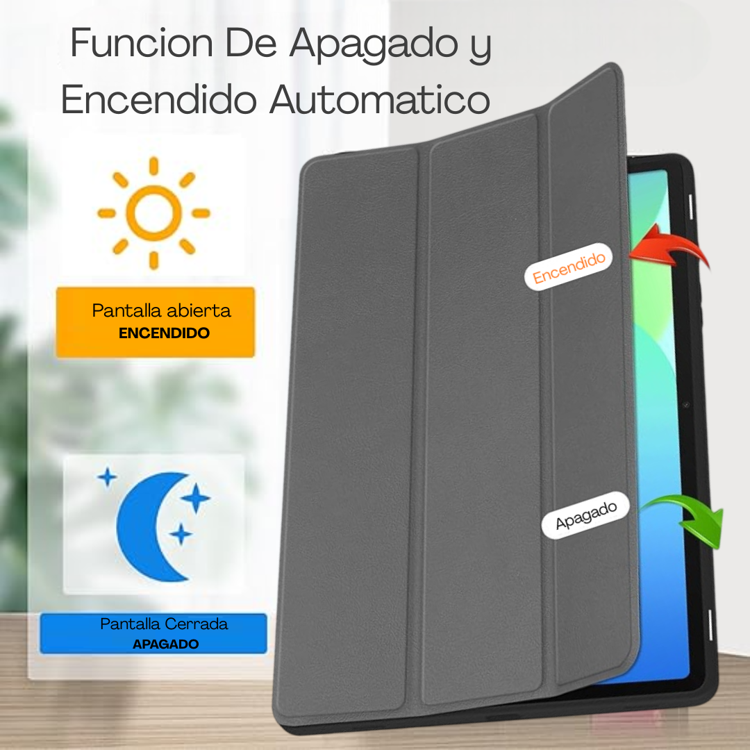 Carcasa Funda Para Samsung Galaxy Tab S9 / S9 Fe / 10.9 /11 - Gris-2