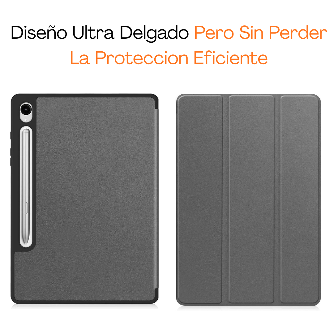 Carcasa Funda Para Samsung Galaxy Tab S9 / S9 Fe / 10.9 /11 - Gris-3