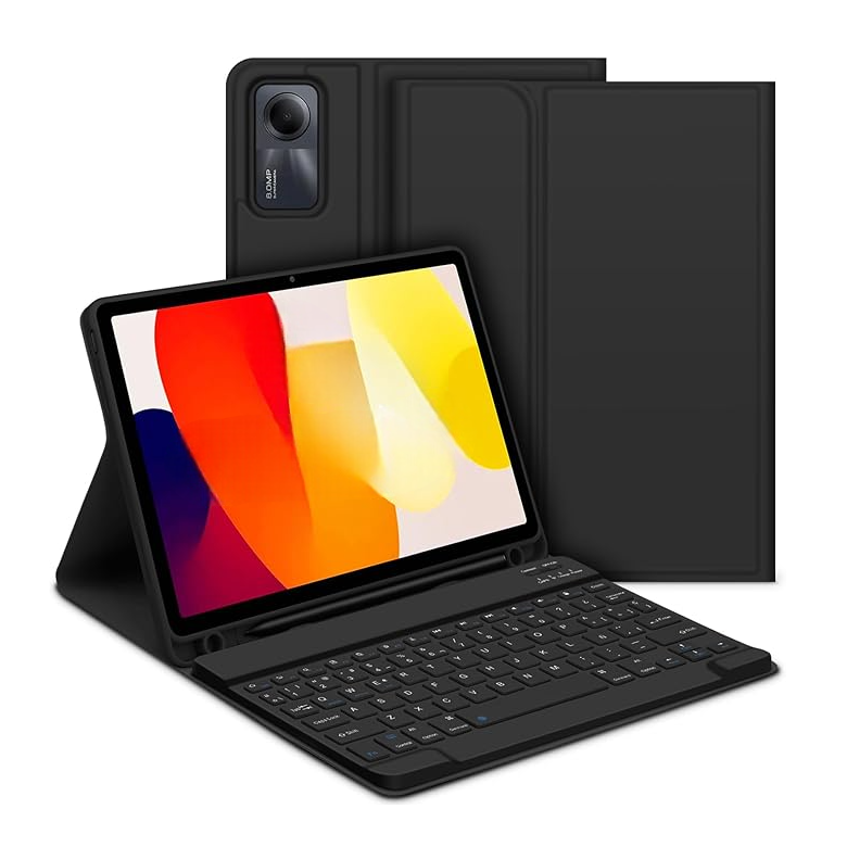 Carcasa Funda Con Teclado Para Xiaomi Pad Se 11"-0