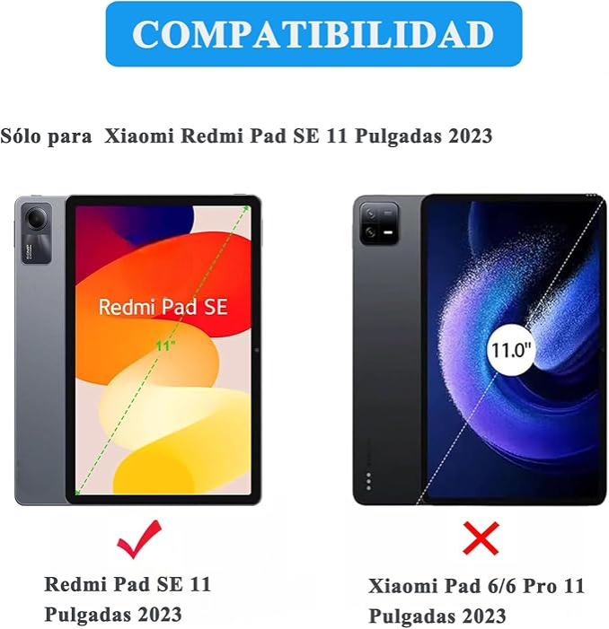 Carcasa Funda Con Teclado Para Xiaomi Pad Se 11"-1