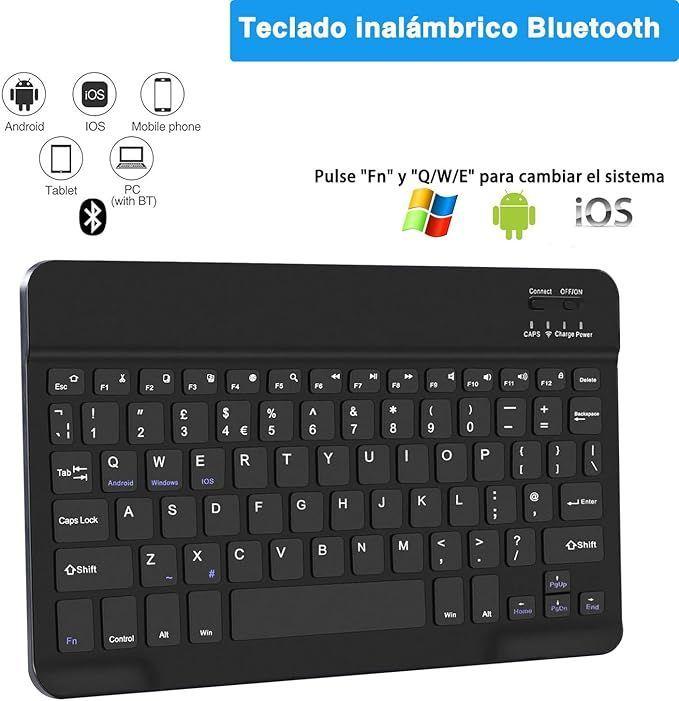 Carcasa Funda Con Teclado Para Xiaomi Pad Se 11"-2