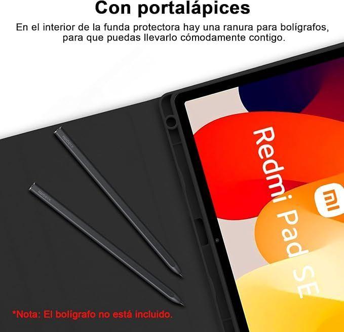 Carcasa Funda Con Teclado Para Xiaomi Pad Se 11"-3