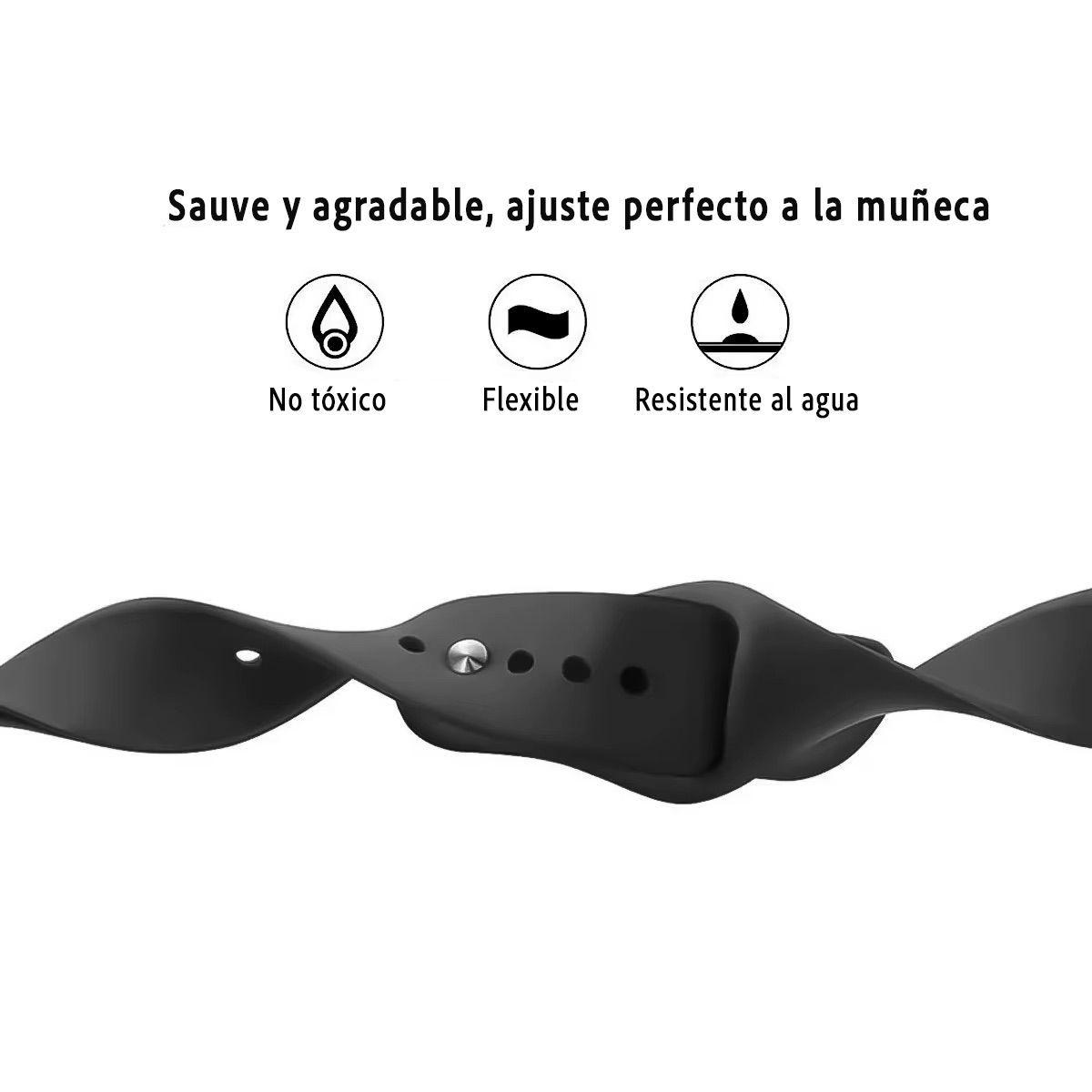 Correa Silicona Compatible Con Huawei Fit 3-2