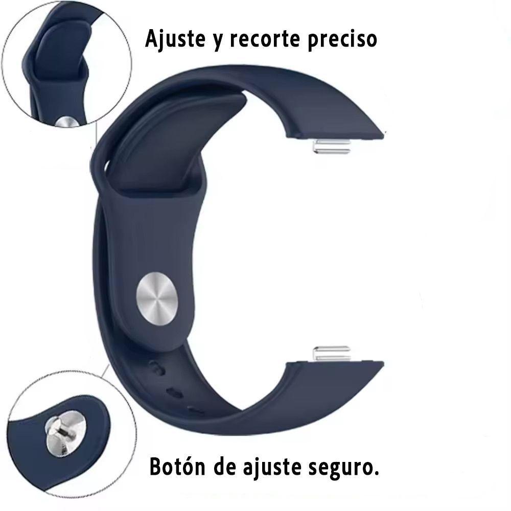 Correa Silicona Compatible Con Huawei Fit 3-3