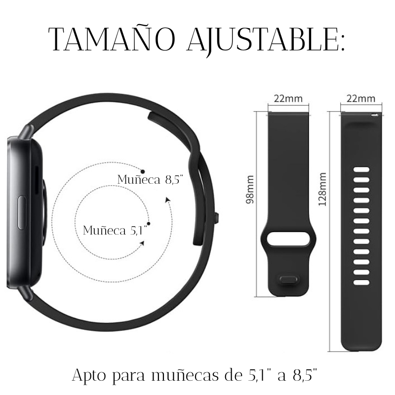 Correa Para Xiaomi Watch 5 Active 5 Lite / Watch 3 Active 3 Lite / Turquesa-3