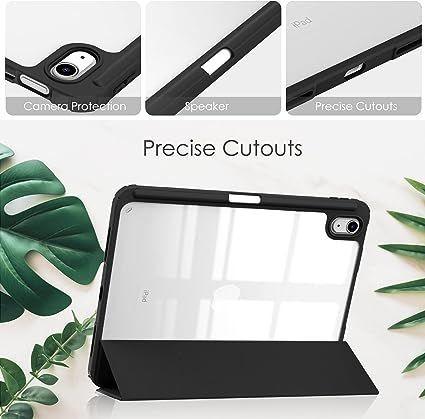 Carcasa funda Para iPad Pro 11 Air 4 Air 5 Gen - Transparente Verde-4