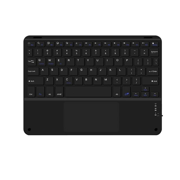 Carcasa Funda con Teclado Touchpad Para iPad 10.2" ( 7-8-9na Generación) / Negro-2