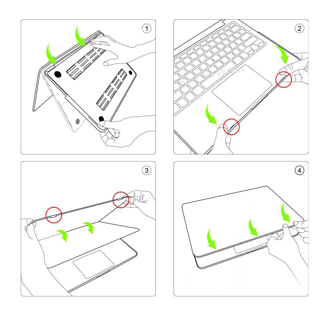 Carcasa Para MacBook Pro de 15.4" con pantalla Retina A1398-5