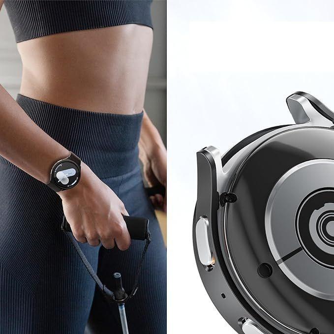 Protector Carcasa Para Samsung Watch 5 / Watch 4 / 40mm Negro-2