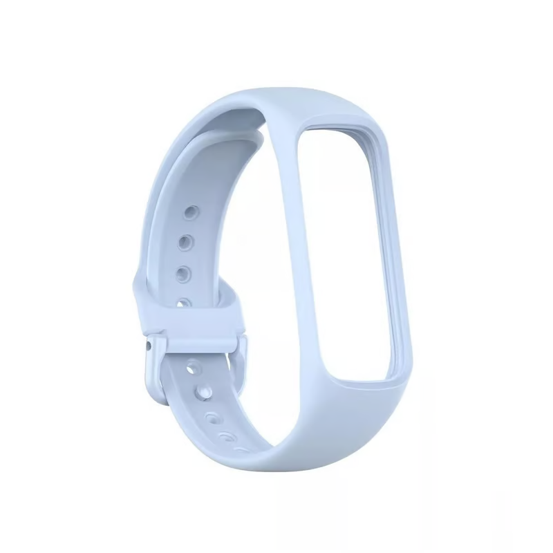 Correa Silicona Compatible Con Samsung Galaxy Fit 2 R220 Celeste-0
