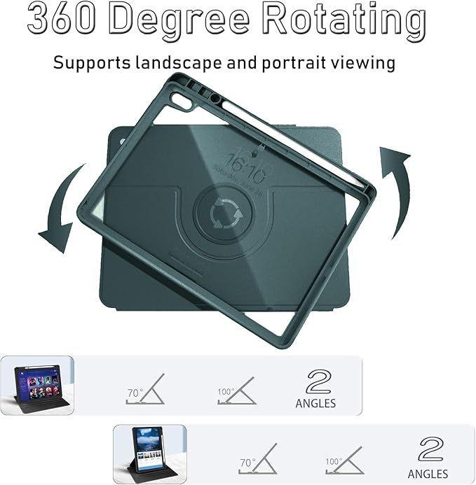 Carcasa Funda Giratoria 360° Para iPad 11 Generacion A16-1