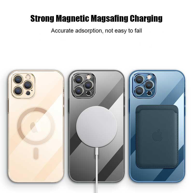 Carcasa Magsafe Para iPhone 11 Pro Max / Colores Metalizado-2