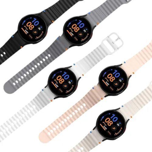 Correa Sport Para Samsung Watch 7 6 5 4 Classic 20mm Celeste-3