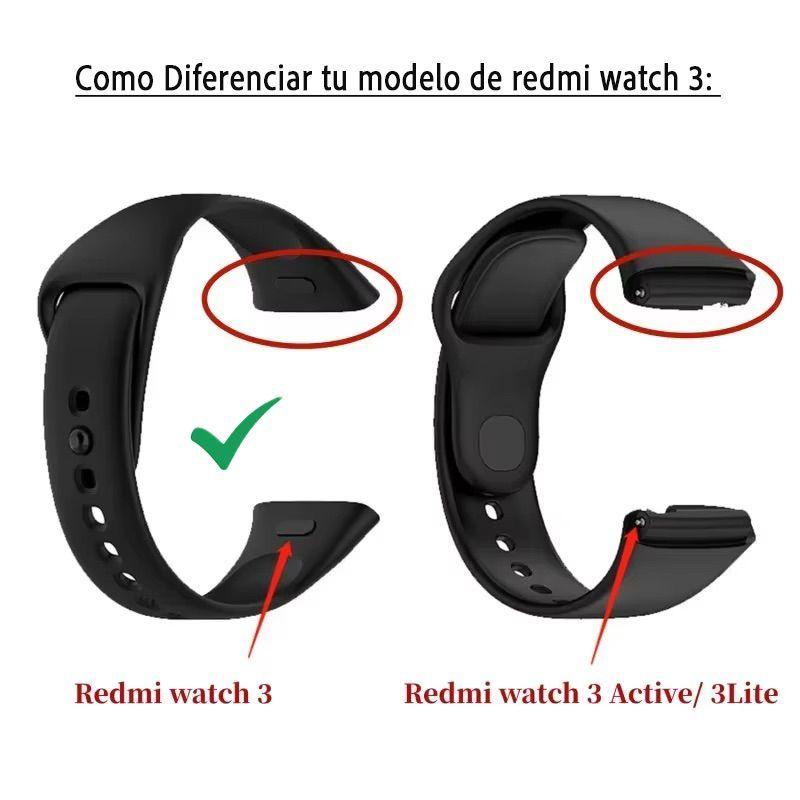 Correa Silicona compatible con Xiaomi Redmi Watch 3-3