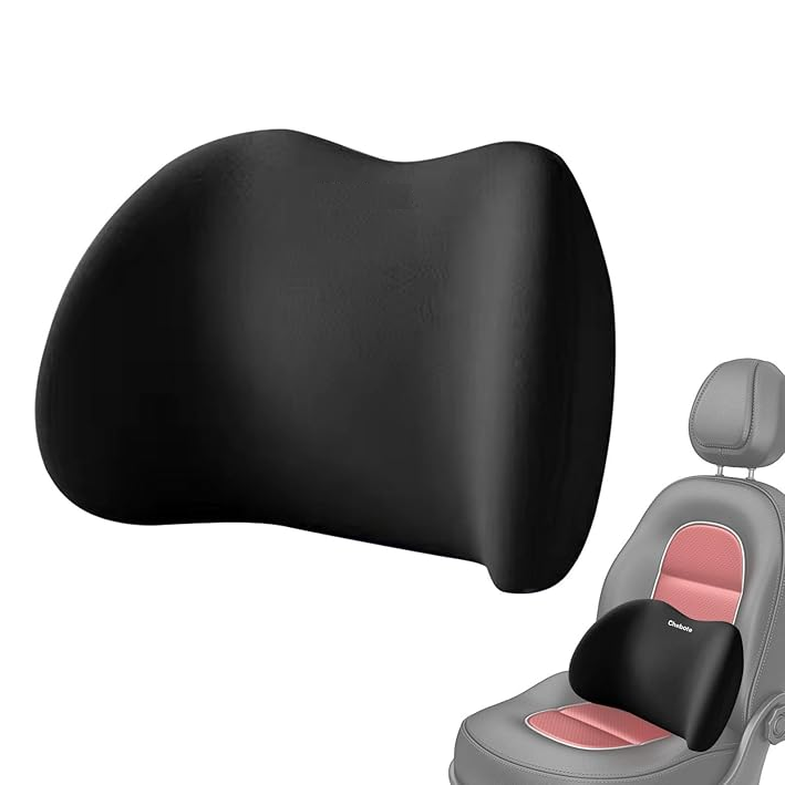 Cojin Soporte lumbar Espalda Para Auto Oficina / Negro-0