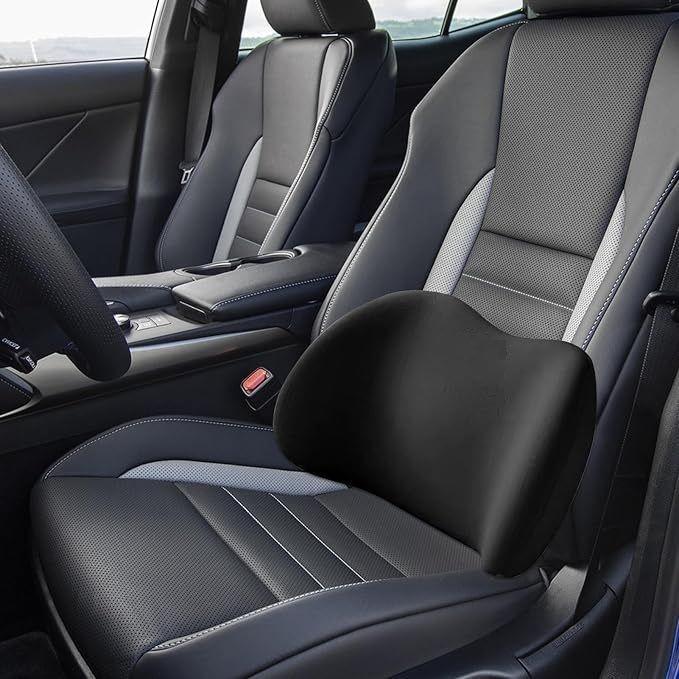 Cojin Soporte lumbar Espalda Para Auto Oficina / Negro-1