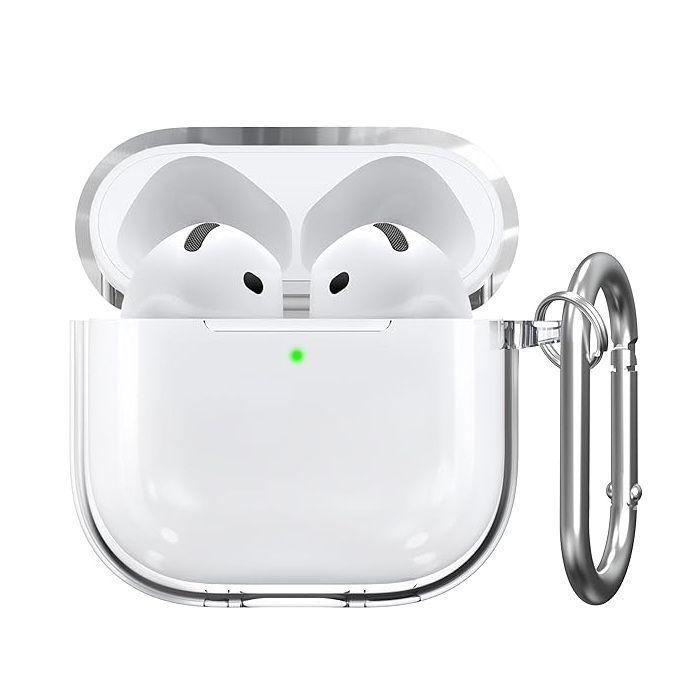 Carcasa Funda Transparente Para Airpods 4-0