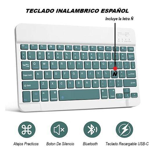 Carcasa 360° Con Teclado  Para iPad 10ma Gen 10.9 -6