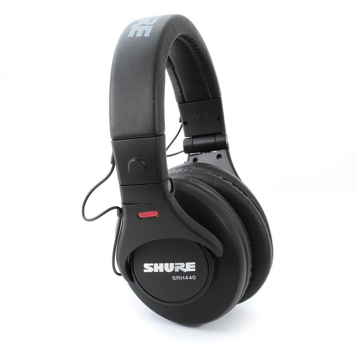 Shure SRH440 Audífonos de Estudio Cerrados Shure | Paris.cl