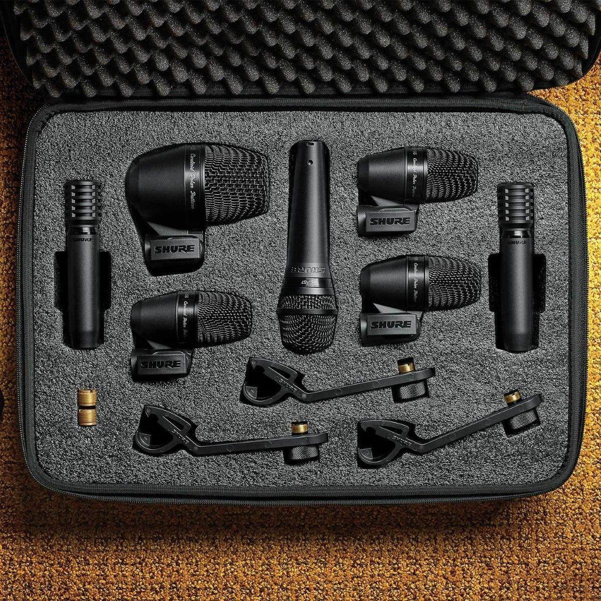 Shure Pgadrumkit7 Kit De Micrófonos Para Batería-1