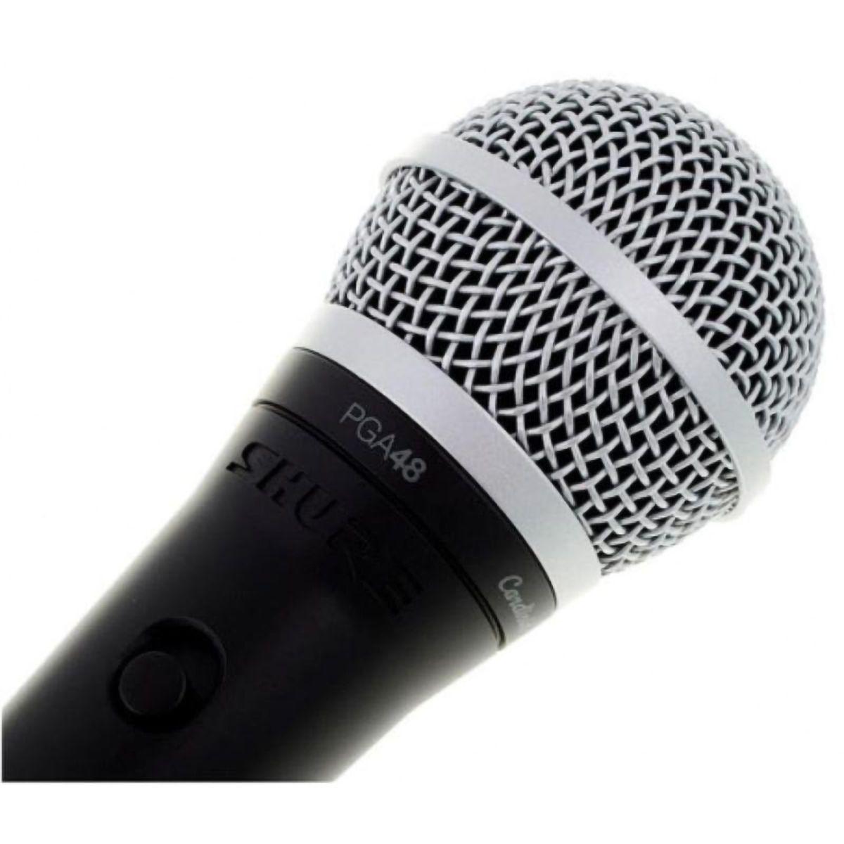 Shure PGA48-XLR Microfono Dinamico (Incluye cable)-1