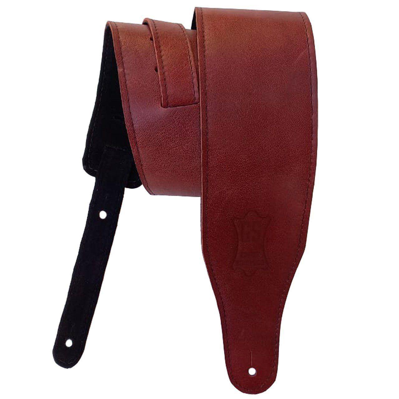 Guitar Solutions Deluxe Correa de Guitarra Cuero Calidad -0