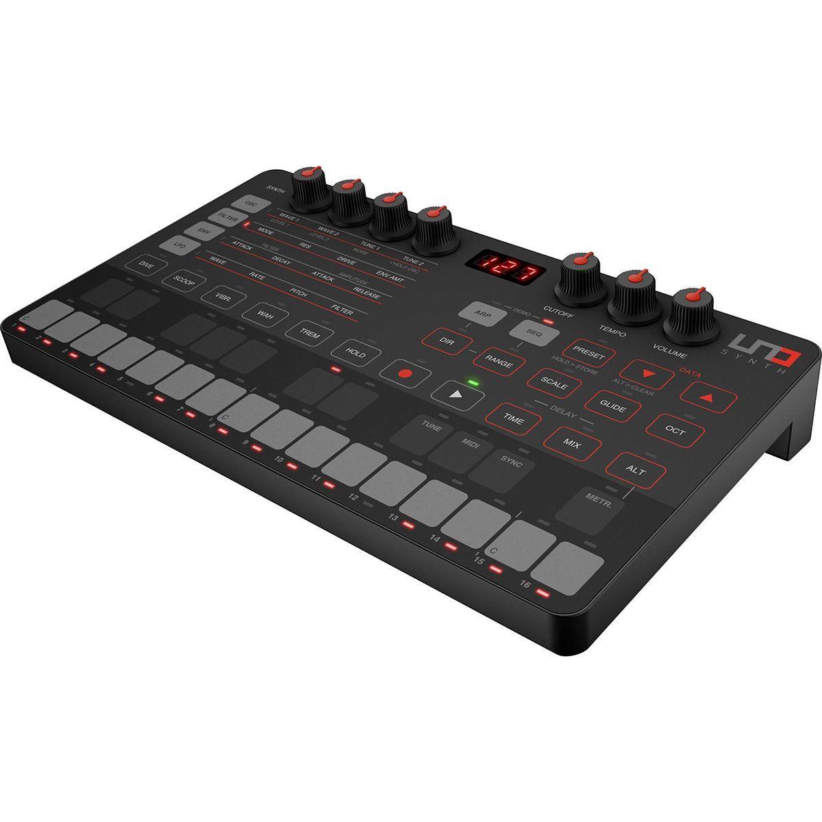 IK Multimedia UNO Synth Sintet. Análogo Monofónico Portátil-0