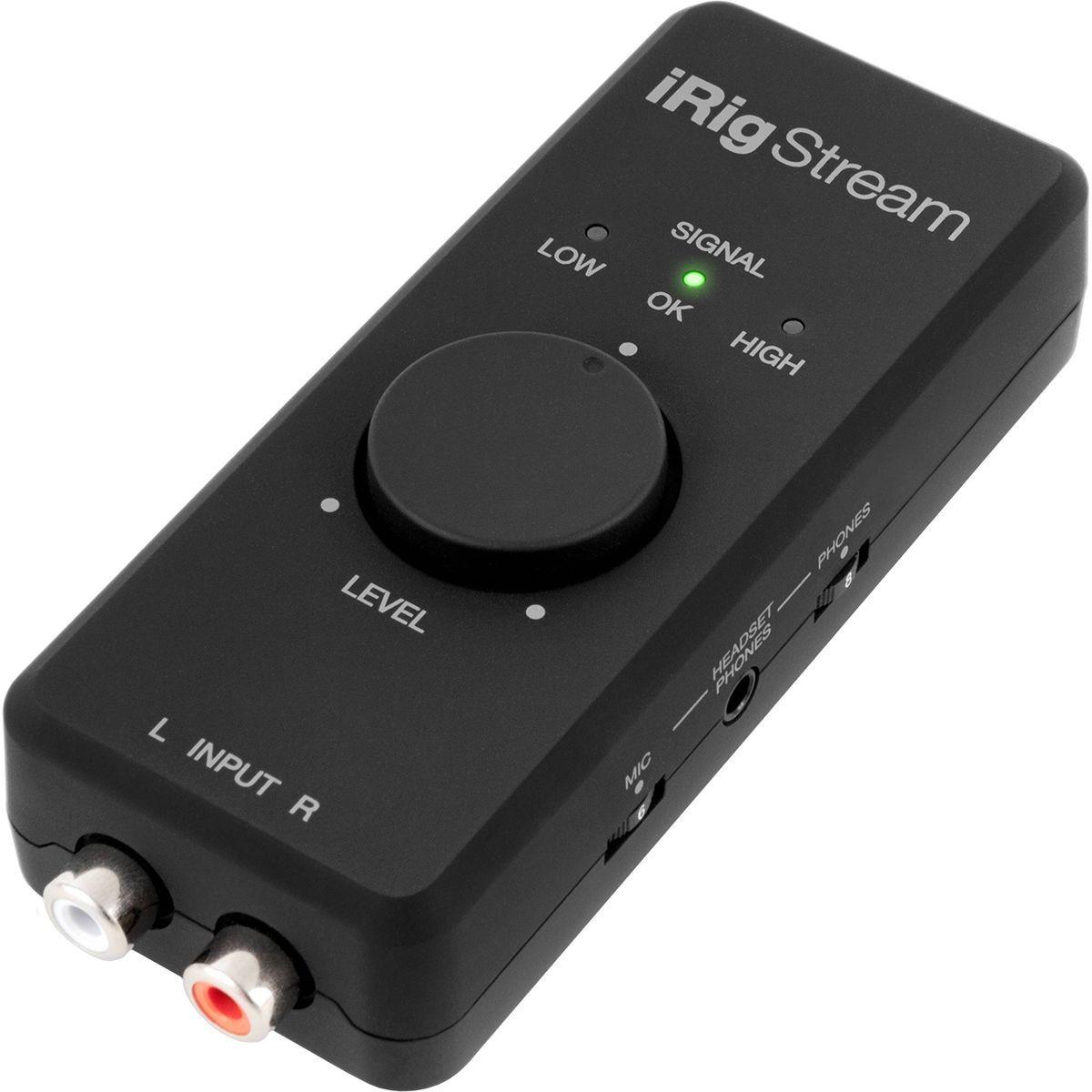 IK Multimedia iRig Stream Stereo Interfaz de Audio-0
