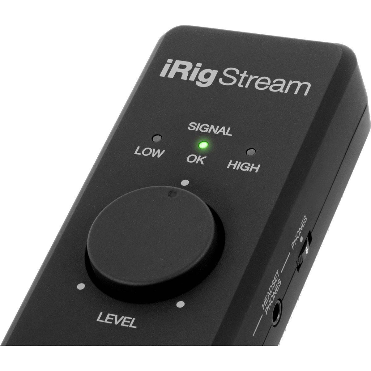 IK Multimedia iRig Stream Stereo Interfaz de Audio-5