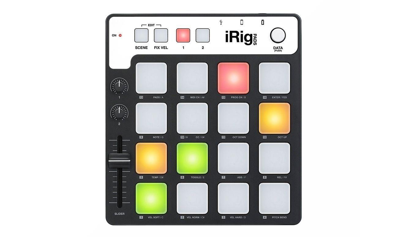 IK Multimedia iRig Pads Controlador USB/MIDI Percusión/Ritmo-1