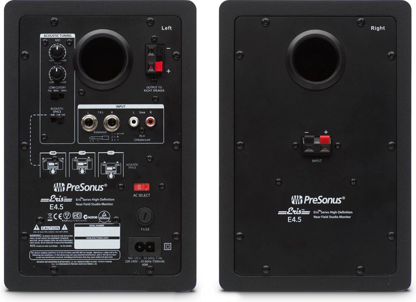 PreSonus Eris 4.5 Monitores de Estudio Activos (Par)-1